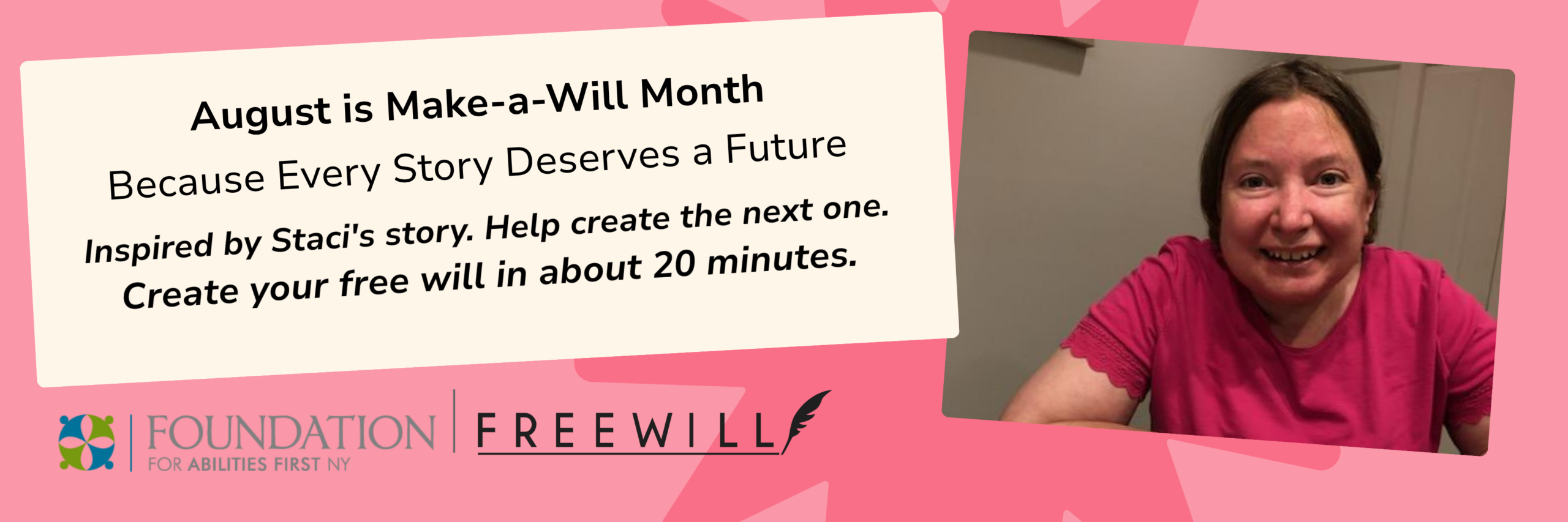 August Make A Will Banner